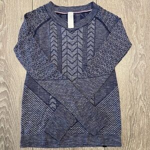 Ivivva Glacier Air Long Sleeve Top - Size 8